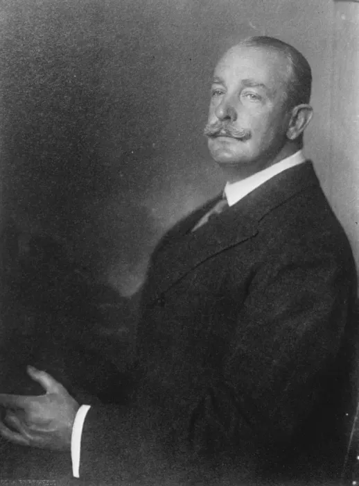 Framed Print : Baron Von Venningen, of Burg Venningen, Baden Baden. 16 November 1926 Framed Print : Baron Von Venningen, of Burg Venningen, Baden Baden. 16 November 1926
