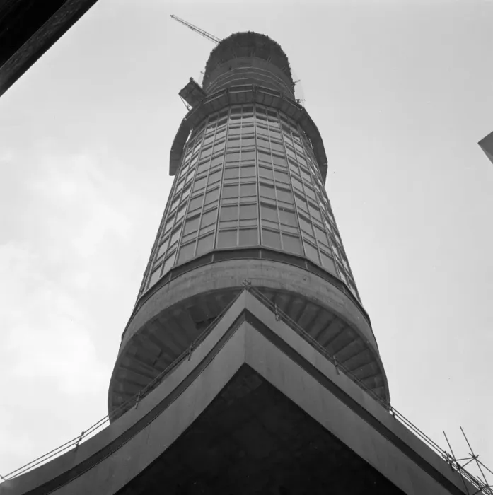 Framed Print : Beginning to take shape is the General Post Offices television and radio telephony Framed Print : Beginning to take shape is the General Post Offices television and radio telephony