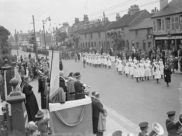 Bexleyheath cvil service parade. 12 June 1939