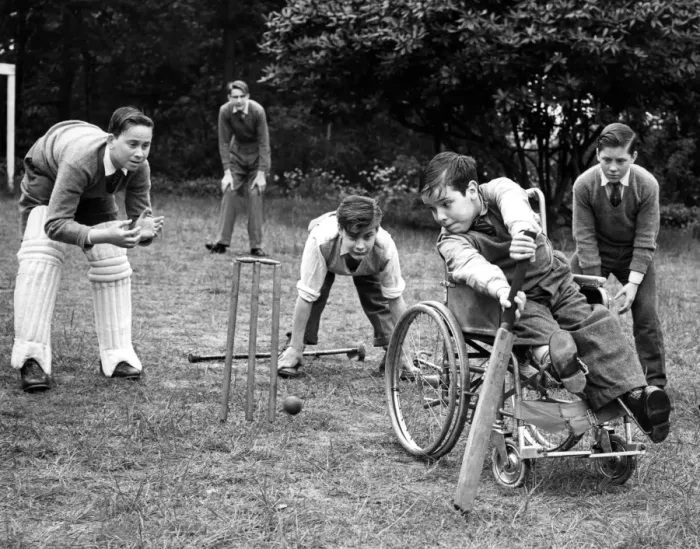 Framed Print : The boy in he wheel-chair is eleven year old, Stephen Thoms and he is a pupil a