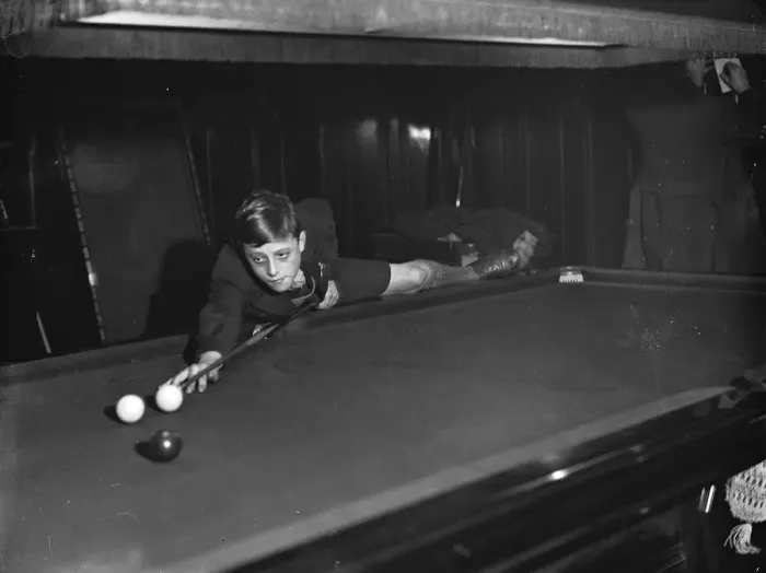 Framed Print : Boys Billiards Championship at the Burwat Hall, Soho Square Jack Briggs, aged Framed Print : Boys Billiards Championship at the Burwat Hall, Soho Square Jack Briggs, aged