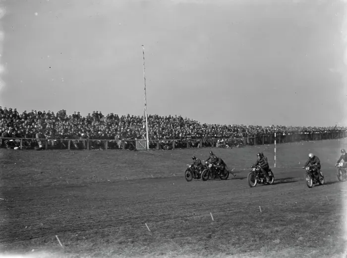 Framed Print : Brands Hatch on Easter Monday. 1937