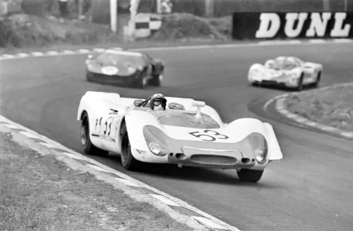 Framed Print : Brands Hatch, Kent, England: In action during the BOAC 500 International Sports Car