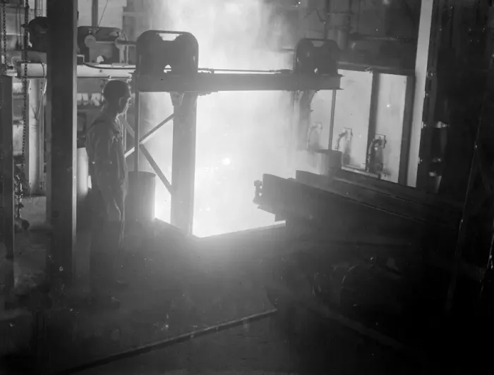 Framed Print : Where Britain forges victory. This pictures were taken in a Royal Ordinance factory Framed Print : Where Britain forges victory. This pictures were taken in a Royal Ordinance factory