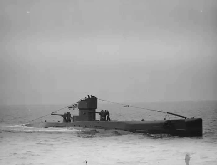 Framed Print : British navy helps to re enact Mystery Ship campaign of the great war Framed Print : British navy helps to re enact Mystery Ship campaign of the great war