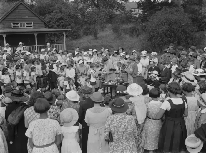 Framed Print : Bromley school fete. 1937 Framed Print : Bromley school fete. 1937