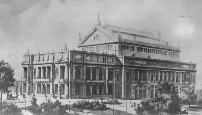 Framed Print : Buenos Aires, Theatre Colon. 15 April 1922 Framed Print : Buenos Aires, Theatre Colon. 15 April 1922