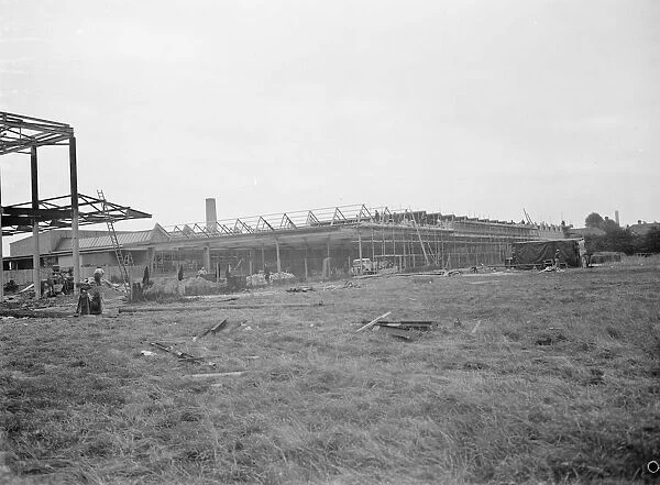 The building of the Ascott Gas, Water, Gesyers Works Ltd, Neasden. 1937