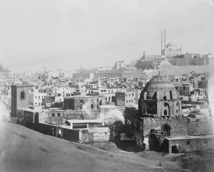 Framed Print : Cairo. Vieux Caire et Citadelle. 4 July 1925 Framed Print : Cairo. Vieux Caire et Citadelle. 4 July 1925