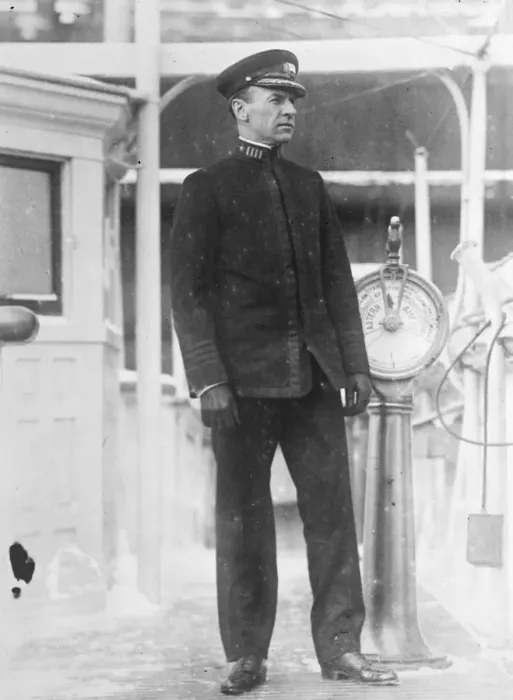 Framed Print : Captain E Hartley 9 October 1923 Framed Print : Captain E Hartley 9 October 1923