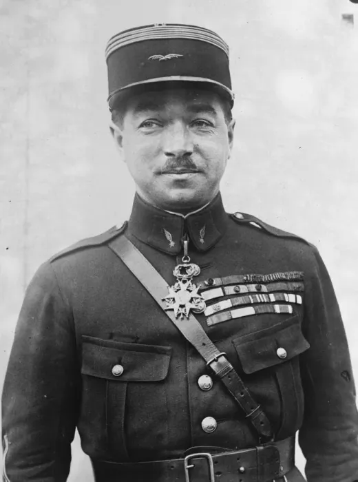 Framed Print : Captain Rene Fonck, The French Airforce Ace, who on attempting to fly from New Framed Print : Captain Rene Fonck, The French Airforce Ace, who on attempting to fly from New