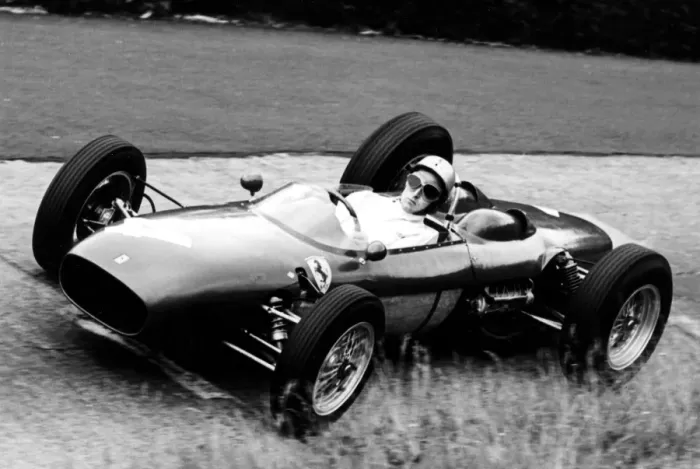 Framed Print : This car fitted with 24 Value V6 engine will be Ferraris main hope in the Italian Framed Print : This car fitted with 24 Value V6 engine will be Ferraris main hope in the Italian