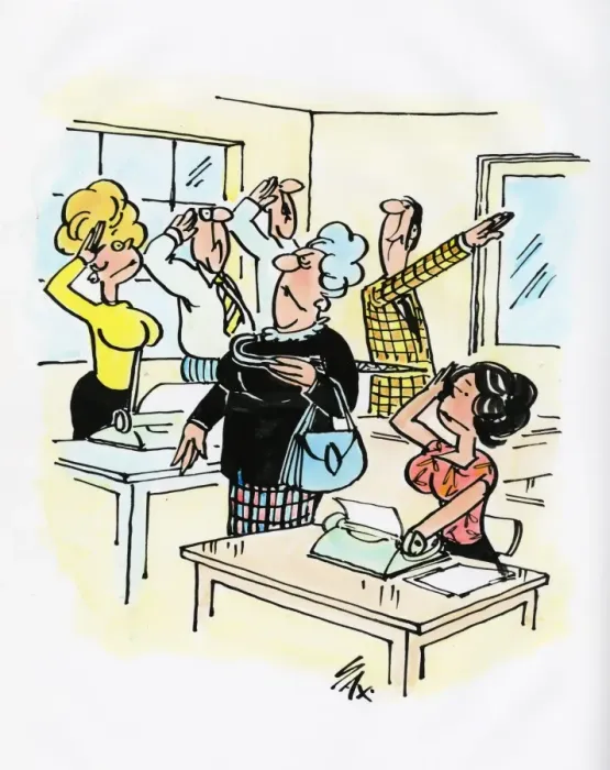 Framed Print : A cartoon by famous cartoonist Sax Framed Print : A cartoon by famous cartoonist Sax