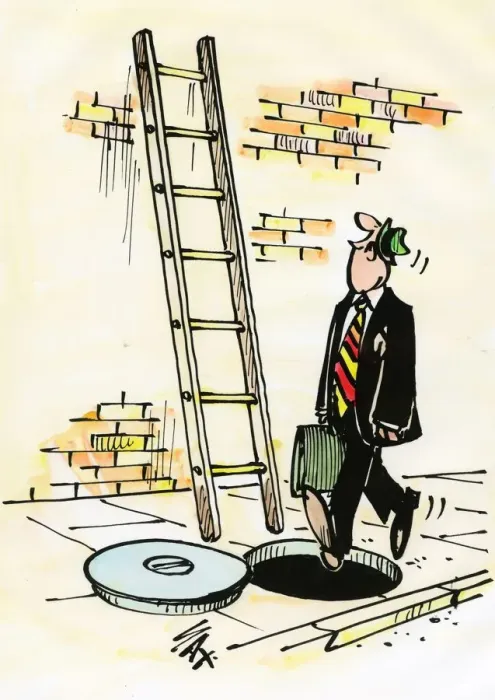 Framed Print : A cartoon by famous cartoonist Sax Framed Print : A cartoon by famous cartoonist Sax