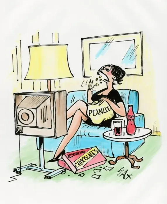 Framed Print : A cartoon by famous cartoonist Sax Framed Print : A cartoon by famous cartoonist Sax