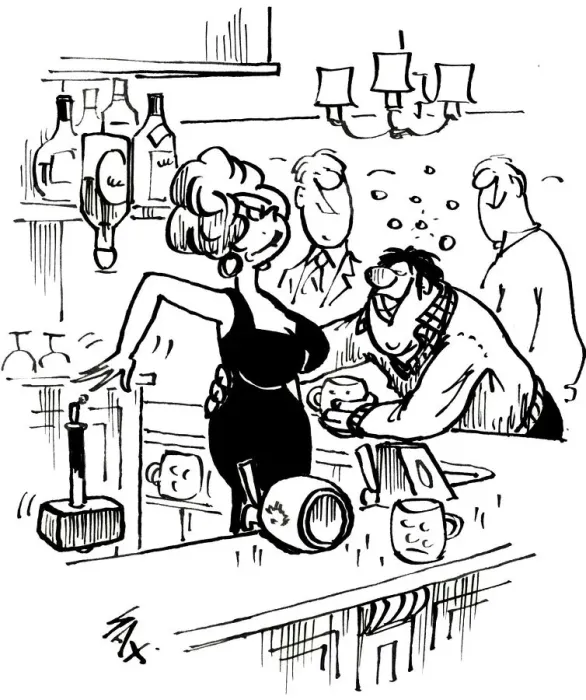 Framed Print : Cartoon by Sax Usually paying little or no attention to political correctness, Sax