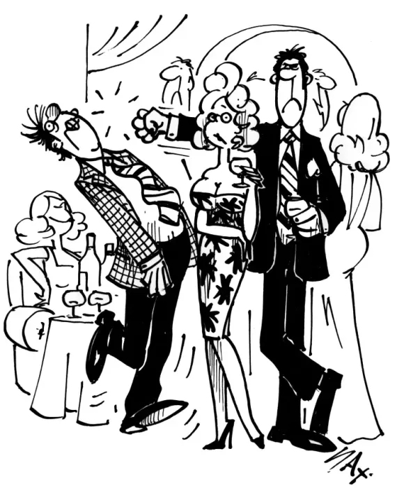 Framed Print : Cartoon by Sax Usually paying little or no attention to political correctness, Sax
