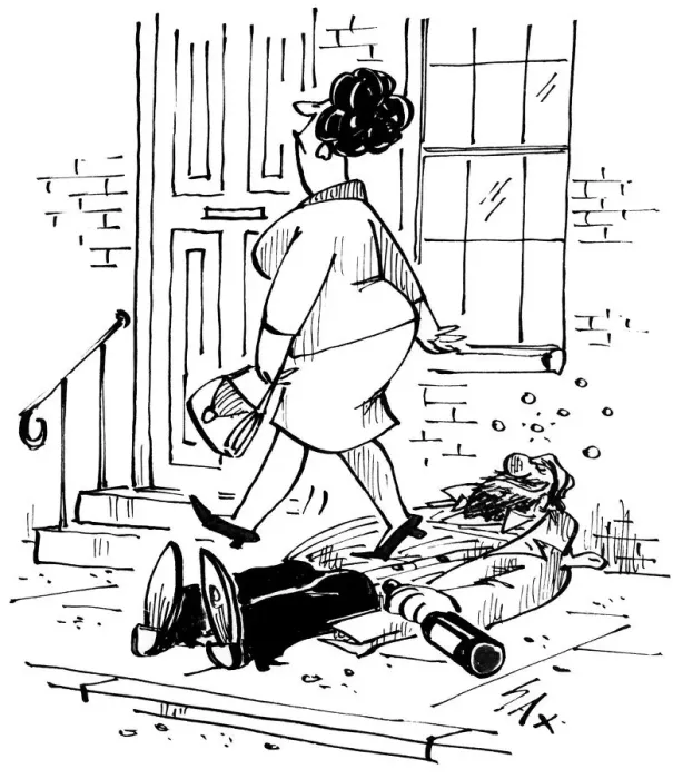 Framed Print : Cartoon by Sax Usually paying little or no attention to political correctness, Sax