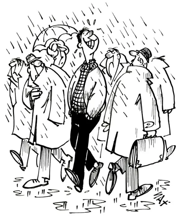 Framed Print : Cartoon by Sax Usually paying little or no attention to political correctness, Sax