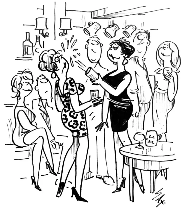 Framed Print : Cartoon by Sax Usually paying little or no attention to political correctness, Sax