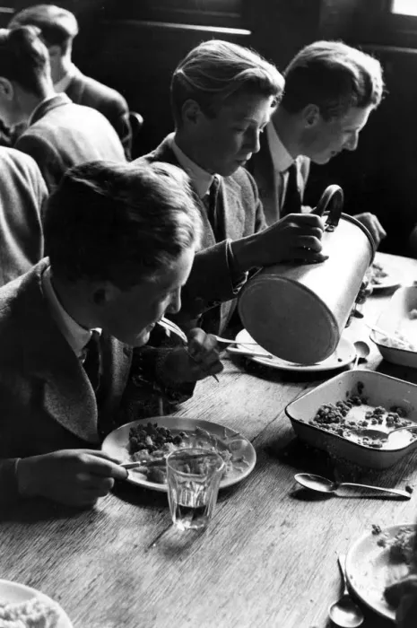 Framed Print : Charterhouse Public School Lunch Framed Print : Charterhouse Public School Lunch