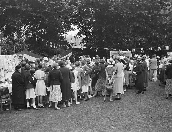 The Chislehurst fete in Kent. 1937