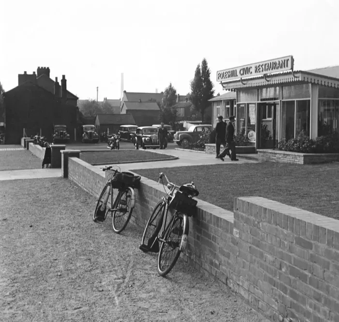 Framed Print : The Civic Restaurant in Foleshill, Coventry Part of the rebuilding of post war Britain Framed Print : The Civic Restaurant in Foleshill, Coventry Part of the rebuilding of post war Britain