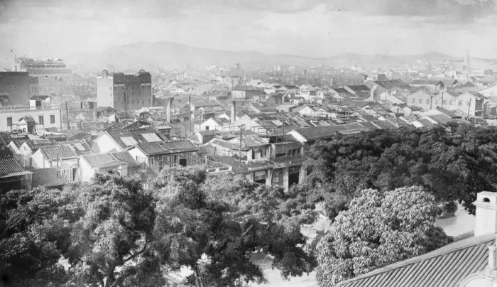 Framed Print : Civil war at Canton Fierce fighting has been going on at Canton between the Cantonese Framed Print : Civil war at Canton Fierce fighting has been going on at Canton between the Cantonese