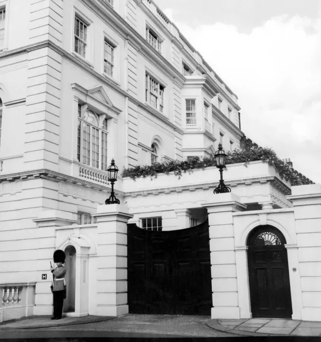 Framed Print : Clarence House. Home of the Queen Mother Framed Print : Clarence House. Home of the Queen Mother