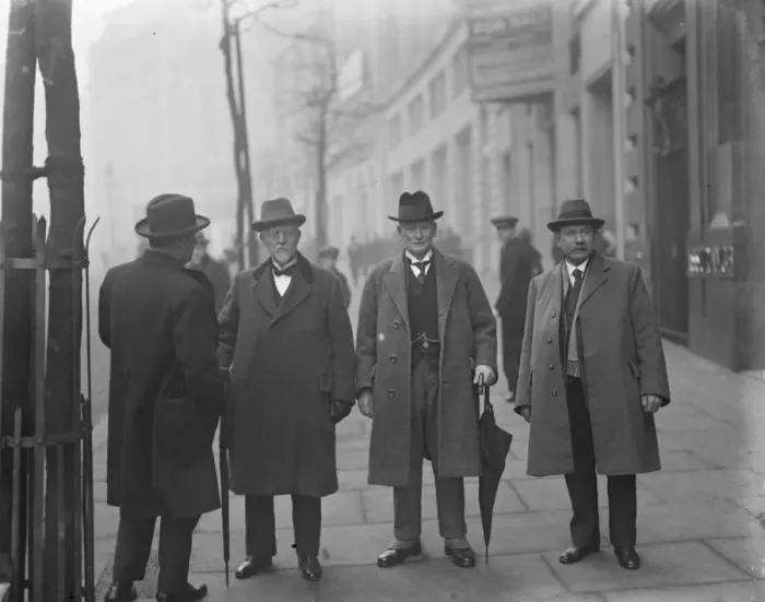 Framed Print : Coal owners and men get to grips. The Miners Executive Committee met the Governing Framed Print : Coal owners and men get to grips. The Miners Executive Committee met the Governing