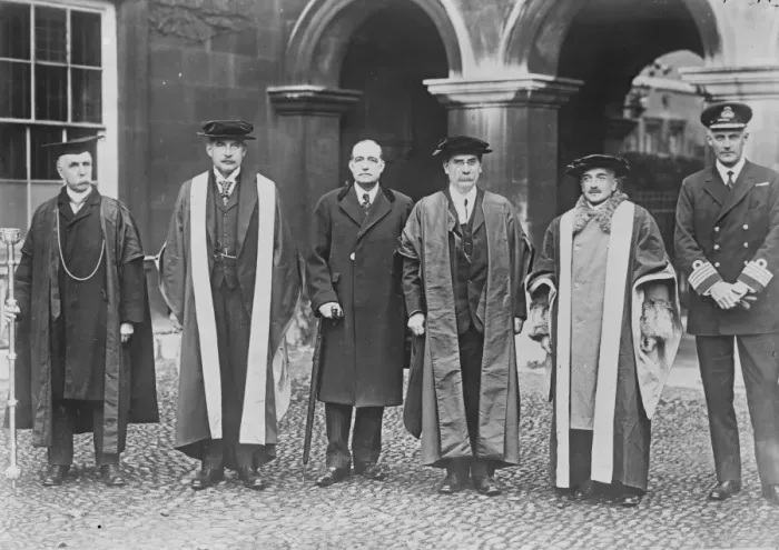 Framed Print : Conferring Degrees in Senate House. Cambridge On October 31 Honorary degrees were