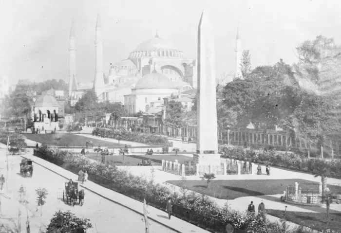 Framed Print : Constantinople on the coast of Turkey The Mosque of St Sophia, showing the Hippodrome 21 Framed Print : Constantinople on the coast of Turkey The Mosque of St Sophia, showing the Hippodrome 21