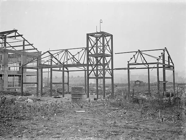 The construction of the new factory for British Sisalkraft Ltd at Strood, Kent
