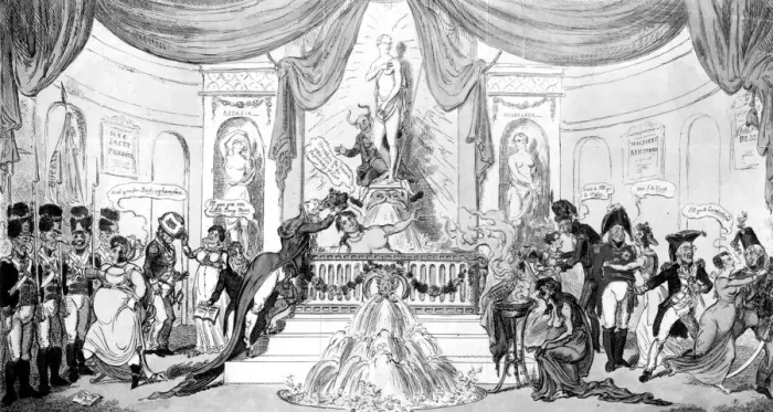 Framed Print : The Coronation of the Empress of the Nairs 1812 The Prince regent crowning the Marchioness Framed Print : The Coronation of the Empress of the Nairs 1812 The Prince regent crowning the Marchioness