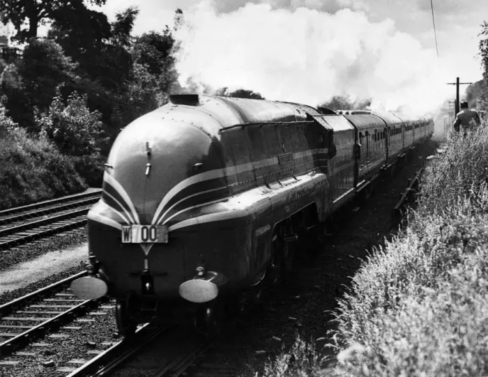 Framed Print : Coronation Scot at speed 1937 Framed Print : Coronation Scot at speed 1937