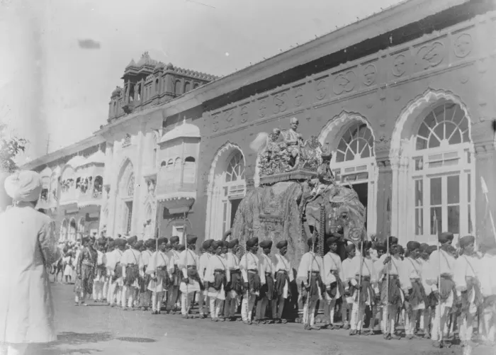 Framed Print : Coronation of Sir Hari Singh as the Maharajah of Kashmir. 29 March 1926 Framed Print : Coronation of Sir Hari Singh as the Maharajah of Kashmir. 29 March 1926