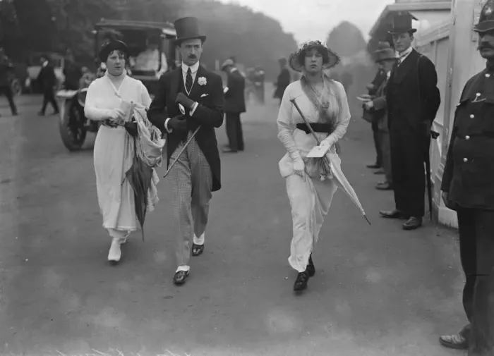 Framed Print : Count and Countess Dino Spetia arriving at Royal Ascot Races Framed Print : Count and Countess Dino Spetia arriving at Royal Ascot Races