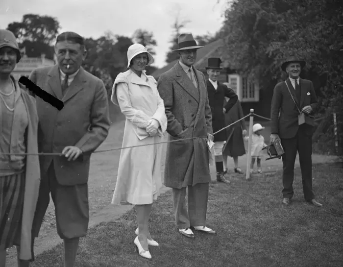 Framed Print : County Polo at Ranelagh Mrs McLoughlin ( Irene Castle ) and Major Fruity Metcalf Framed Print : County Polo at Ranelagh Mrs McLoughlin ( Irene Castle ) and Major Fruity Metcalf