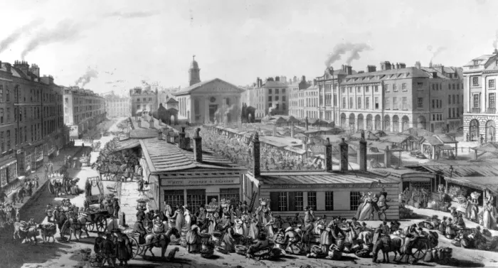 Framed Print : Covent Garden Market. Henry Austen (1771-1850), the fourth brother of Jane Austen Framed Print : Covent Garden Market. Henry Austen (1771-1850), the fourth brother of Jane Austen
