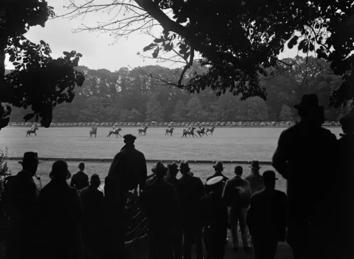 Framed Print : Cowdray Park polo tournament. There was the customary house party for Goodwood Framed Print : Cowdray Park polo tournament. There was the customary house party for Goodwood