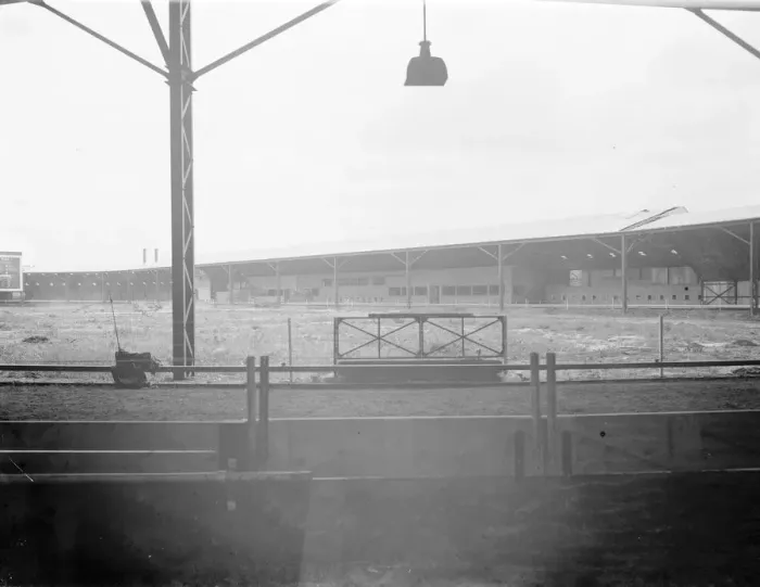 Framed Print : Crayford Greyhound Stadium. 1 July 1937 Framed Print : Crayford Greyhound Stadium. 1 July 1937