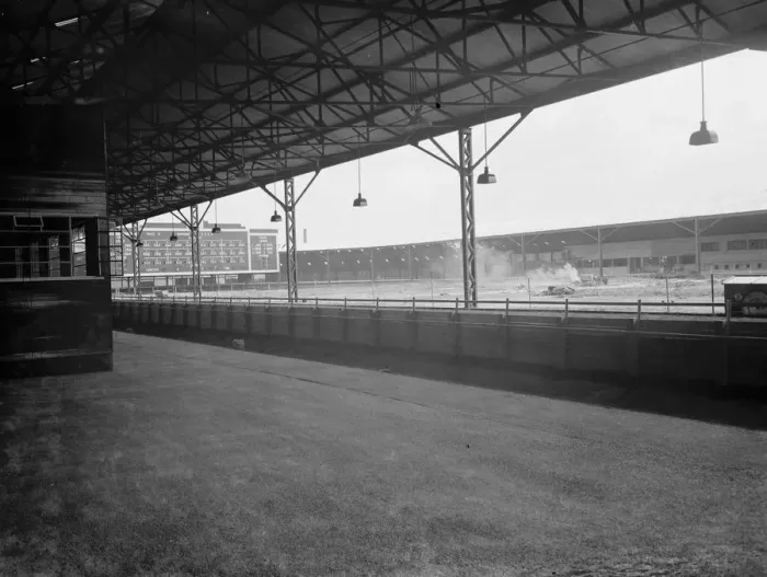 Framed Print : Crayford Greyhound Stadium. 1 July 1937 Framed Print : Crayford Greyhound Stadium. 1 July 1937