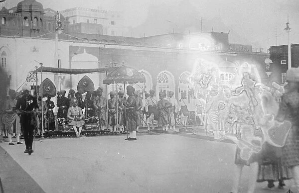 Cremation of Sir Hari singh as the Maharajah of Kashmir. 20 March 1926