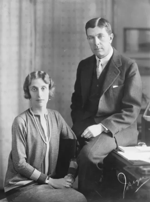 Framed Print : The Crown Prince and Princess of Sweden. 16 February 1927 Framed Print : The Crown Prince and Princess of Sweden. 16 February 1927