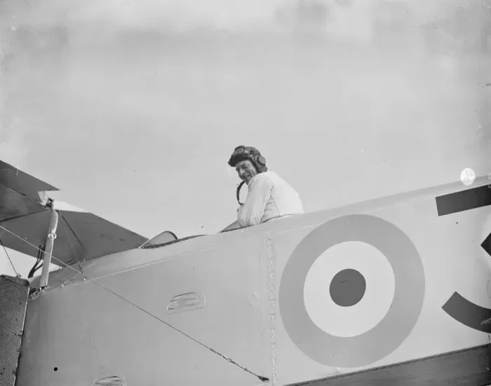Framed Print : Crown Prince of Rumanias flight in British Amphibian machine at Martlesham Framed Print : Crown Prince of Rumanias flight in British Amphibian machine at Martlesham