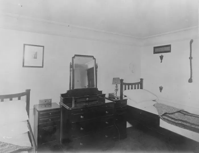 Framed Print : The Cunard liner Scythia 1st Class State Room October 1921 Framed Print : The Cunard liner Scythia 1st Class State Room October 1921