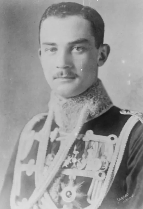 Framed Print : Cut out by the Ex Kaiser The youthful Prince of Schonaich, who it is reported Framed Print : Cut out by the Ex Kaiser The youthful Prince of Schonaich, who it is reported