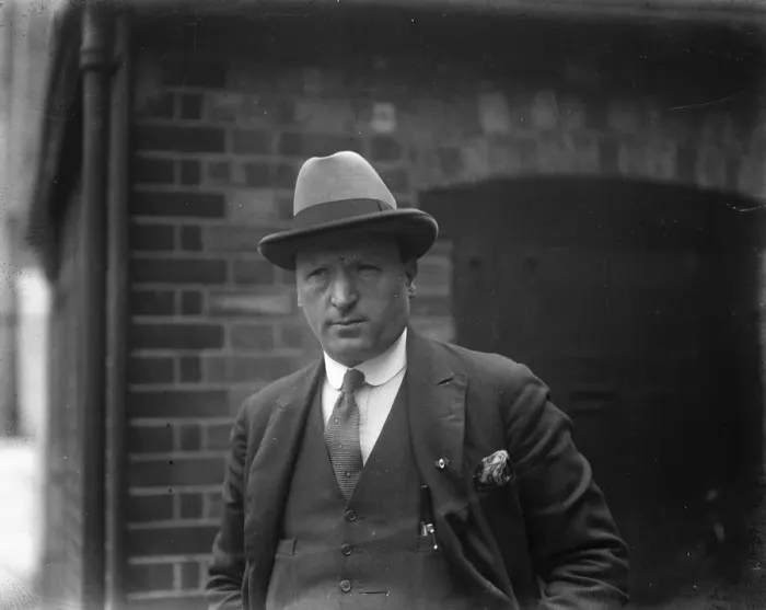 Framed Print : Dan Sullivan. Manager of the Ring. 1924 Framed Print : Dan Sullivan. Manager of the Ring. 1924