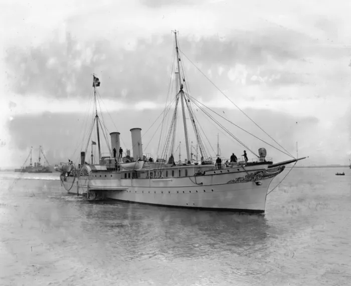 Framed Print : Danish Royal Yacht Dannebrog 26 May 1932