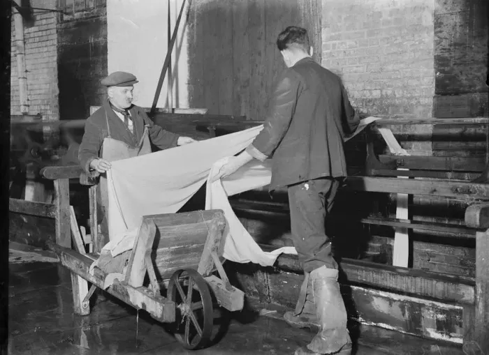 Framed Print : Dartford Prints Works. 1934 Framed Print : Dartford Prints Works. 1934